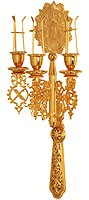 Paschal three-candle holder - 5