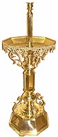 Floor Large sand candle-stand
