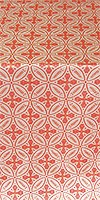 Polish Cross metallic brocade (white/gold/red)