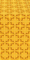 Custodian silk (rayon brocade) (yellow/gold)