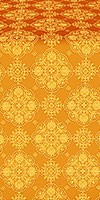 Pochaev Posad silk (rayon brocade) (yellow/gold)