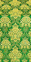 Pavlov Bouquet metallic brocade (green/gold)