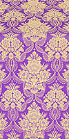Pavlov Bouquet metallic brocade (violet/gold)