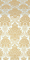 Pavlov Bouquet metallic brocade (white/gold)