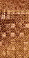 Jerusalem Cross silk (rayon brocade) (claret/gold)