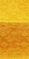 Sloutsk silk (rayon brocade) (yellow/gold)
