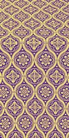 Byzantine silk (rayon brocade) (violet/gold)