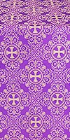 Alania metallic brocade (violet/gold)