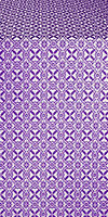 Elets silk (rayon brocade) (violet/silver)