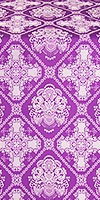 Donetsk metallic brocade (violet/silver)