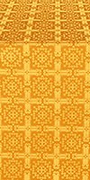 Ryazan silk (rayon brocade) (yellow/gold)