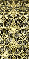 Ouglich metallic brocade (black/gold)