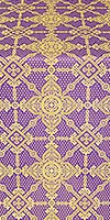 Ouglich metallic brocade (violet/gold)