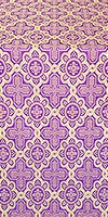 Kazan' silk (rayon brocade) (violet/gold)