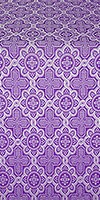 Kazan' silk (rayon brocade) (violet/silver)