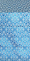 Arkhangelsk metallic brocade (blue/silver)