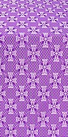 Petrograd silk (rayon brocade) (violet/silver)