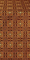 Mourom metallic brocade (claret/gold)