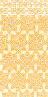 Smolensk Posad silk (rayon brocade) (white/gold)