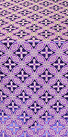 Ostrozh metallic brocade (violet/silver)