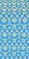 Loza silk (rayon brocade) (blue/gold)