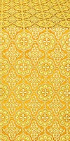 Vologda Posad metallic brocade (yellow/gold)