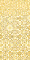 Dormition silk (rayon brocade) (white/gold)