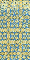 Sebastian metallic brocade (blue/gold)