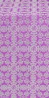 Sebastian silk (rayon brocade) (violet/silver)