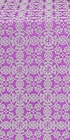 Sebastian metallic brocade (violet/silver)