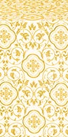 Ascention silk (rayon brocade) (white/gold)