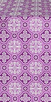 Gornen metallic brocade (violet/silver)