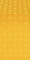 Lavra silk (rayon brocade) (yellow/gold)