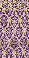 Korona metallic brocade (violet/gold)