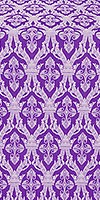 Korona silk (rayon brocade) (violet/silver)