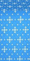 Belozersk metallic brocade (blue/silver)