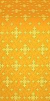 Belozersk silk (rayon brocade) (yellow/gold)