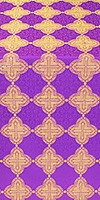Kolomna silk (rayon brocade) (violet/gold)