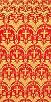 Vinograd metallic brocade (red/gold)