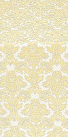 Vazon metallic brocade (white/gold)