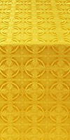 Izborsk silk (rayon brocade) (yellow/gold)