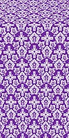 Venets metallic brocade (violet/silver)