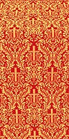 Ligouriya metallic brocade (red/gold)