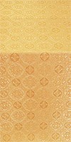 Poutivl' silk (rayon brocade) (yellow/gold)
