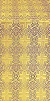 Czar-city metallic brocade (violet/gold)