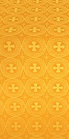 St. George Cross metallic brocade (yellow/gold)
