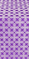 Pokrov silk (rayon brocade) (violet/silver)