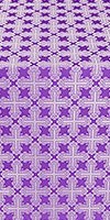 Pokrov metallic brocade (violet/silver)