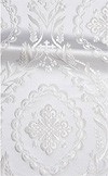 Patras metallic brocade (white/silver)