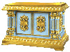 Aksios altar table (gold)